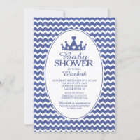 Parties scintillant Crwon Prince Boys Baby shower 