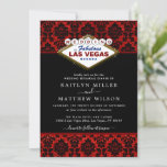 Invitation Parties scintillant Damask Las Vegas Dîner de répé<br><div class="desc">Célébrez dans le style avec ces invitations à dîner mariages modernes et très tendance. Ce design est facile à personnaliser avec votre libellé d'événement spécial et vos invités seront ravis quand ils reçoivent ces invitations fabuleux. Les éléments mariages correspondants se trouvent dans la collection.</div>