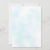 Invitation Parties scintillant d'anniversaire arc-en-ciel inv (Dos)