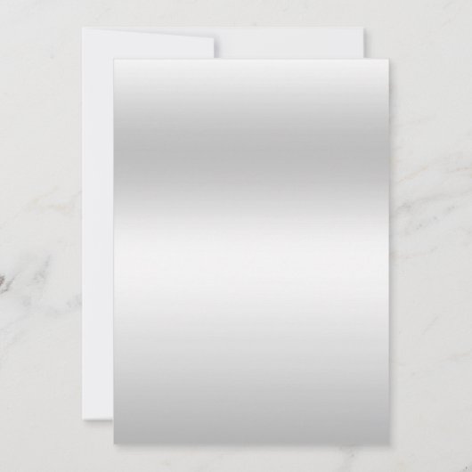 Invitation Parties scintillant d'argent 40e anniversaire de f (Dos)