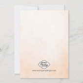 Invitation Parties scintillant de Baby shower Citr (Dos)