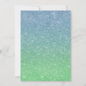 Invitation Parties scintillant de crème glacée estivale Voici (Dos)