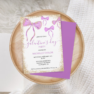 Invitation Parties scintillant de la fête de la Saint-Galenti