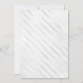 Invitation Parties scintillant de la Marine Blue Silver Ballo (Dos)