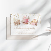 Invitation Parties scintillant de Noël Cookie Exchange Party