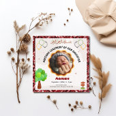 Invitation Parties scintillant de rouille Aqeeqah- Aqiqah- In