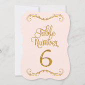 Invitation Parties scintillant de script fantaisie Tableau Nu (Devant)