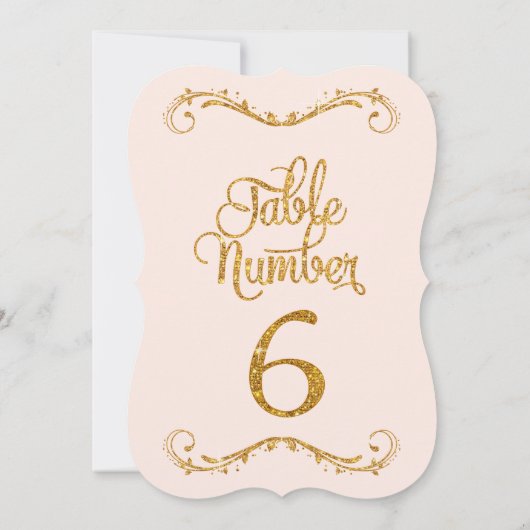 Invitation Parties scintillant de script fantaisie Tableau Nu (Dos)