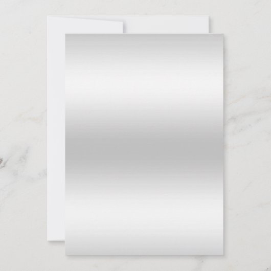 Invitation Parties scintillant Diamond Aquarelle Fleurs Argen (Dos)