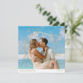 Invitation *~* Parties scintillant do-it-yourself deux PHOTO  (Debout devant)