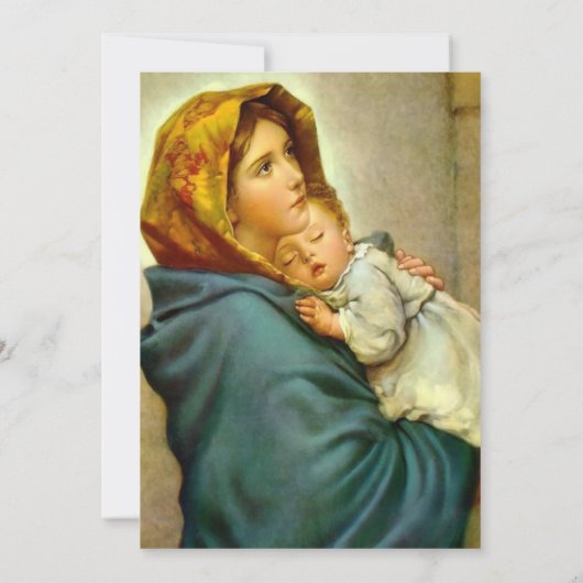 Invitation Parties scintillant d'or Fête religieuse de Noël (Dos)