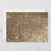 Invitation Parties scintillant d'or Mariage Gown Dusty Fête d (Dos)