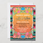 Invitation Parties scintillant d'or Mis 3 Anos Party (Devant)