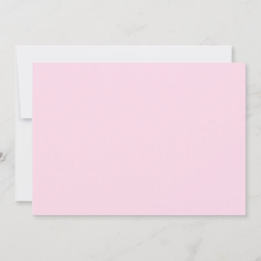 Invitation Parties scintillant d'or rose 1er anniversaire Inv (Dos)