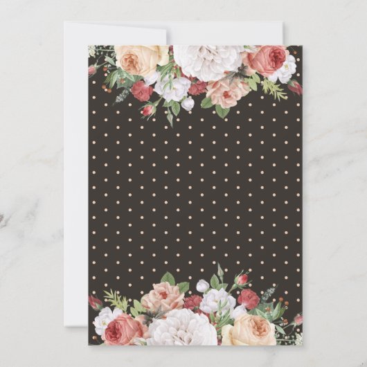 Invitation Parties scintillant d'or Shhh!Fête d'anniversaire (Dos)