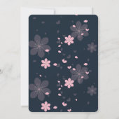 Invitation Parties scintillant d'or Vêtements de bébé Baby sh (Dos)