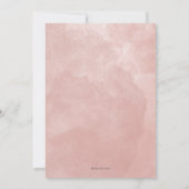 Invitation Parties scintillant Douche nuptiale Brunch & Bubbl (Dos)