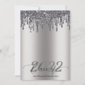 Invitation Parties scintillant Driver Silver Graduation (Dos)