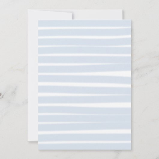 Invitation Parties scintillant Eiffel Paris Floral Blue Boy B (Dos)