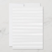 Invitation Parties scintillant Eiffel Paris Rustic Bouquet Fê (Dos)