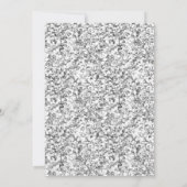 Invitation Parties scintillant en argent et bijoux Bow Quince (Dos)