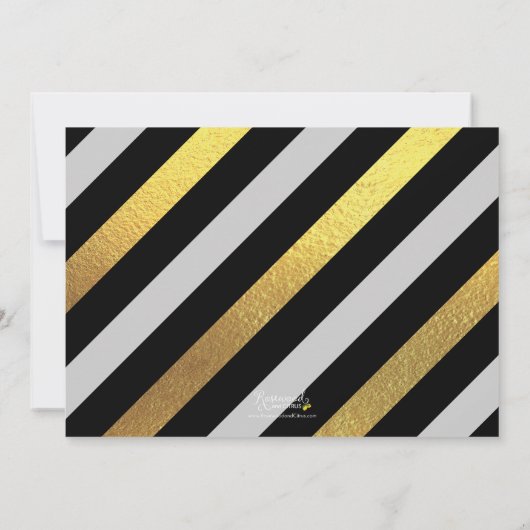 Invitation Parties scintillant en argent Photo Quinceanera In (Dos)