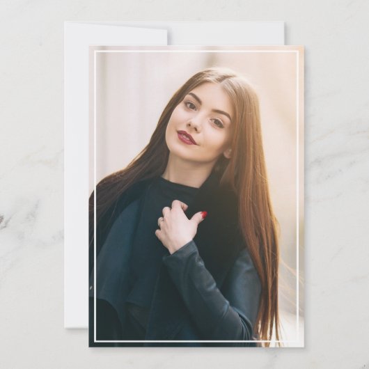 Invitation parties scintillant en argent violet Cérémonie d'é (Dos)