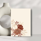 Invitation Parties scintillant en or lin aquarelle florale is