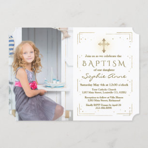 Invitation Parties scintillant en or rose fleuri de luxe Phot