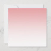 Invitation Parties scintillant en verre rose clair Douce 16 C (Dos)