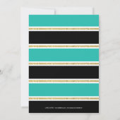 Invitation Parties scintillant étincelante Confetti | Anniver (Dos)