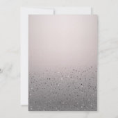 Invitation Parties scintillant étincelante rose vif Douce 16  (Dos)