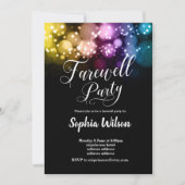invitation parties scintillant Farewell Party (Devant)