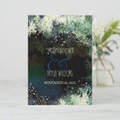 Invitation Parties scintillant forestières Hip Fairy Tale Mar (Debout devant)