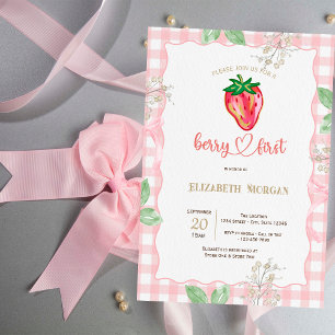 Invitation Parties scintillant Framage Baby shower plat frais