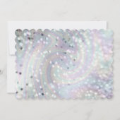 Invitation Parties scintillant Glam Serez-vous ma servante d' (Dos)