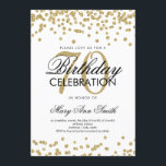 Invitation Parties scintillant Gold 70th Birthday Party Confe<br><div class="desc">Elégant modèle d'invitation à la Parties scintillant Faux 70e anniversaire Confetti Gold. Idéal pour les fêtes de 70 ans et plus !</div>