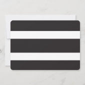 Invitation Parties scintillant Gold Reindeer Fête de Noël Inv (Dos)