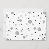 Invitation Parties scintillant - Jalon pour adultes Invitatio (Dos)