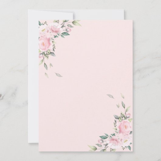 Invitation Parties scintillant modernes Rose Gold 21e anniver (Dos)