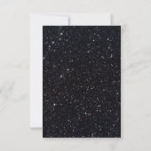 Invitation Parties scintillant noire Silver Infinity Table Pl (Dos)