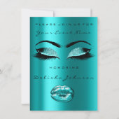 Invitation Parties scintillant Ocean Mermaid Fête des mariées (Devant)