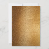 Invitation Parties scintillant or (Dos)