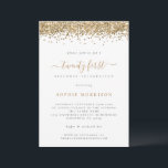 Invitation Parties scintillant Or tendance Vingt-et-unième fê<br><div class="desc">Parties scintillant Or tendance Vingt-et-unième fête d'anniversaire. Glam style pour votre 21ème, avec une bordure de parties scintillant en faux or au sommet de chaque côté, et vingt premier est dans un script de style manuscrit. Personnalisez facilement le texte à vos propres détails. Vous pouvez également modifier le texte et...</div>