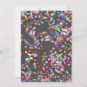 Invitation Parties scintillant Rainbow Sequin 9 est une Invit (Dos)