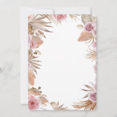 Invitation Parties scintillant Robe Boho Fleurs Quinceañera (Dos)