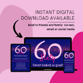 Invitation Parties scintillant rose chaud de la Marine modern