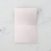 Invitation Parties scintillant Rose Confetti Serez-Vous Ma Fe (Intérieur)