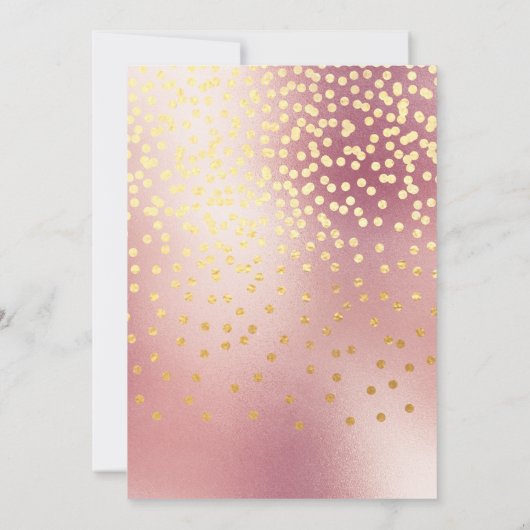 Invitation Parties scintillant rose de vin mousseux brimmer (Dos)