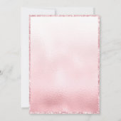 Invitation Parties scintillant rose glamour Tiara Quinceañera (Dos)